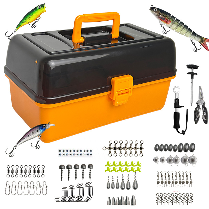 Fishing Lure Box - Grand ensemble de 547 leurres souples