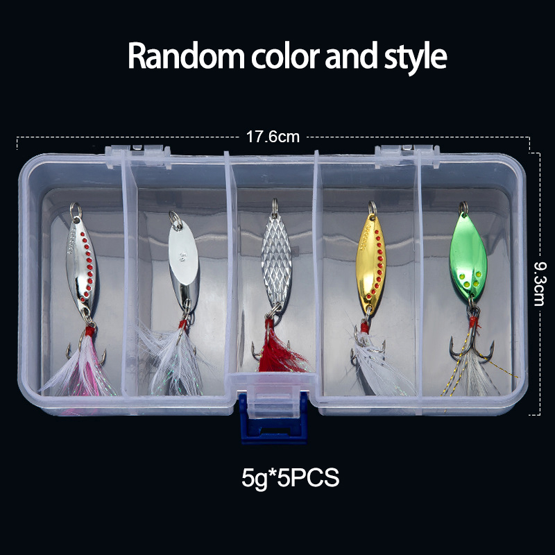 Fishing Lure Spoon - Cuillère en métal Spinner leurre de
