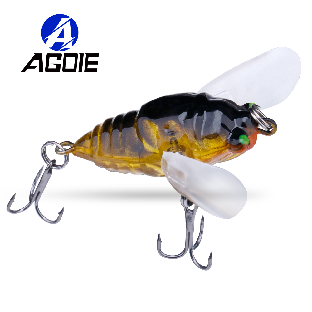 Fishing Lure Topwater - Agoie-Leurre Popper avec Ailes pour la