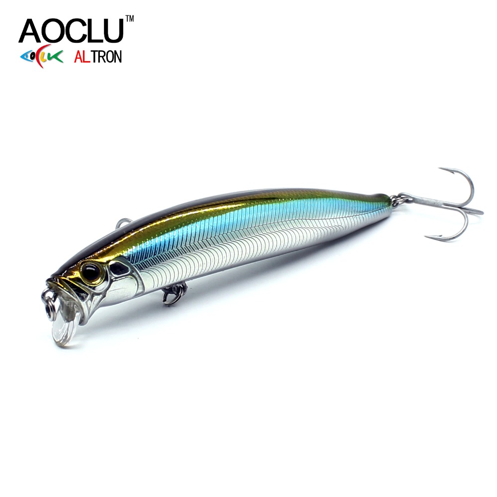 Fishing Lure Topwater - AOCLU bar tueur flottant Wobbler 105mm
