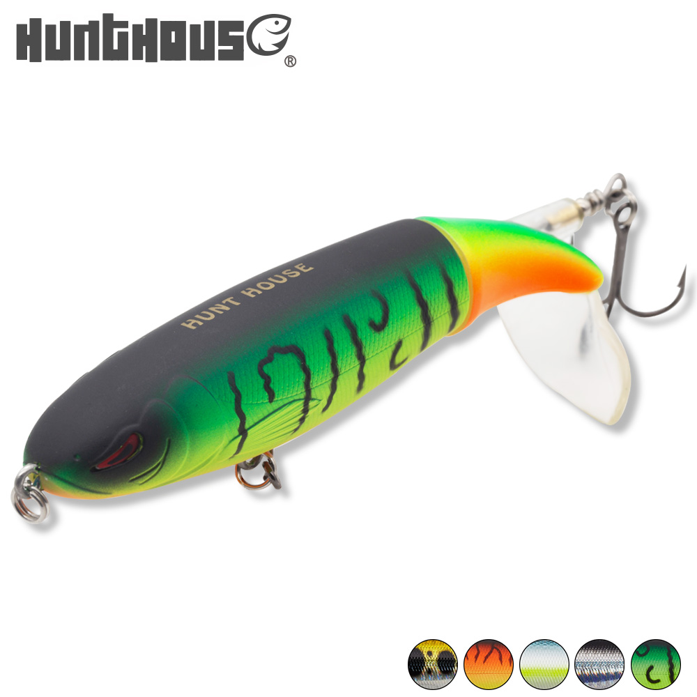Fishing Lure Popper - Hunthouse Whopper Plopper crayon dur leurre