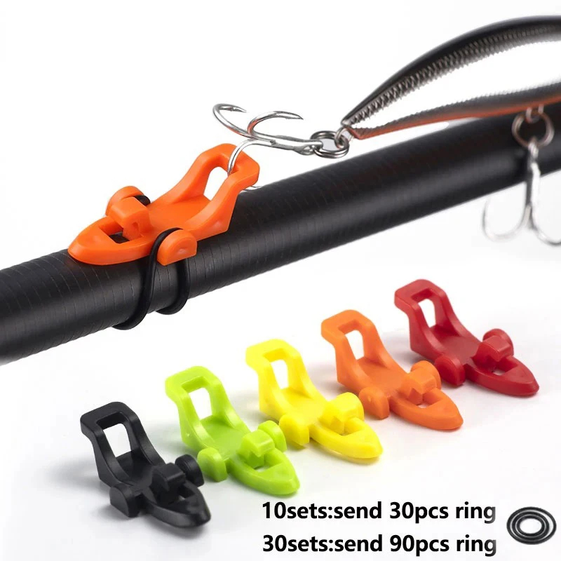 Fishing Lure Jig - Lot de 10 supports de sécurité