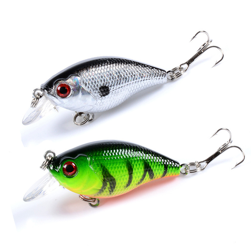Fishing Lure Topwater - 1 pièces Wobblers qualité manivelle Simulation