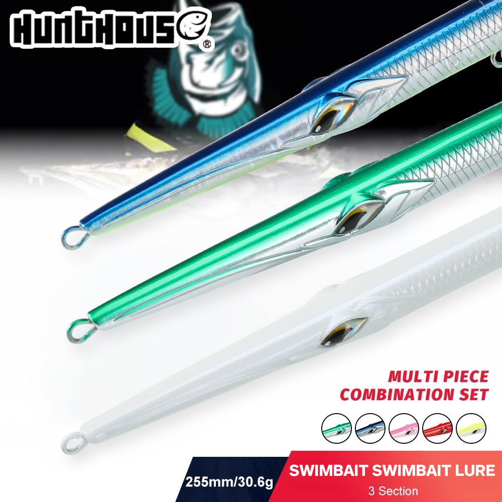 Fishing Lure Popper - Hunthouse – Lot de 3 leurres