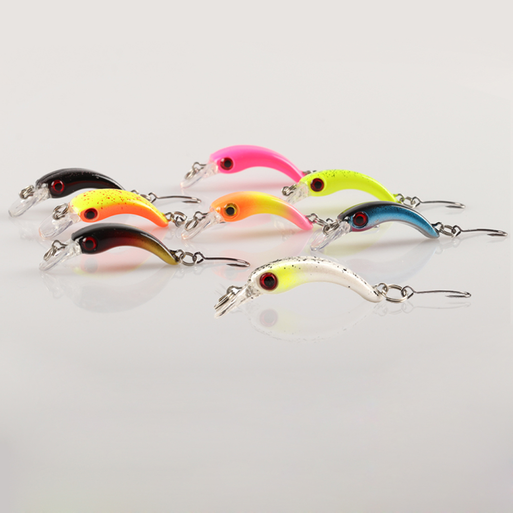 Fishing Lure Crankbait - Leurre méné rigide avec wobbler pour