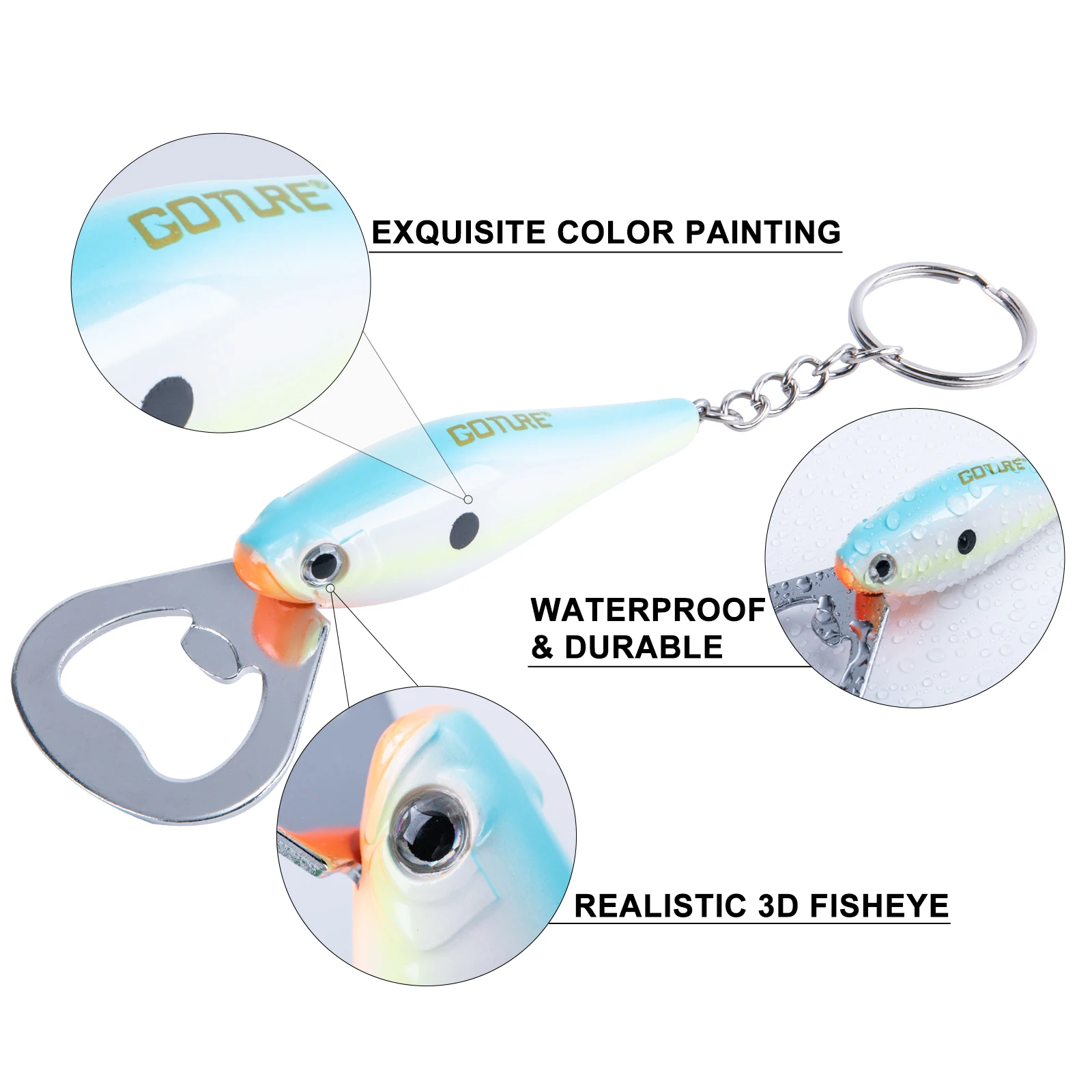 Goture-Leurre de pêche en acie - Fishing Lure Kit avis et prix