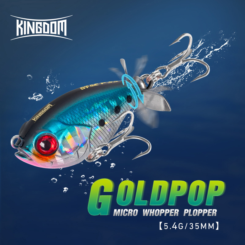Kingdom-Leurre flottant rigide - Fishing Lure Popper avis et prix