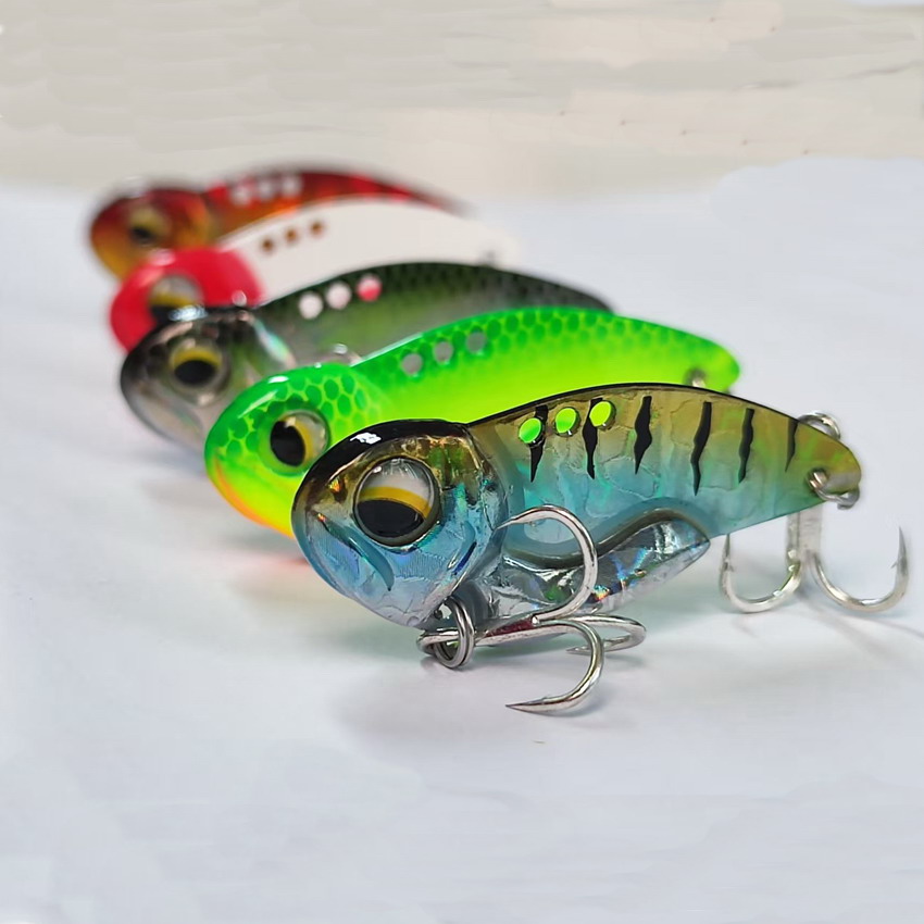 6 pièces métal VIB leurres de  - Fishing Lure Blade Bait avis et prix