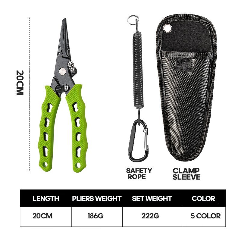 Pince de pêche TAIYU 5 couleur - Fishing Lure Accessories avis et prix