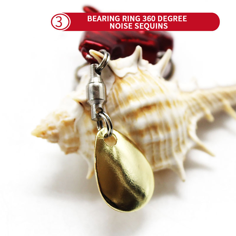 ToplineTackle queue Spinner le - Fishing Lure Spoon avis et prix