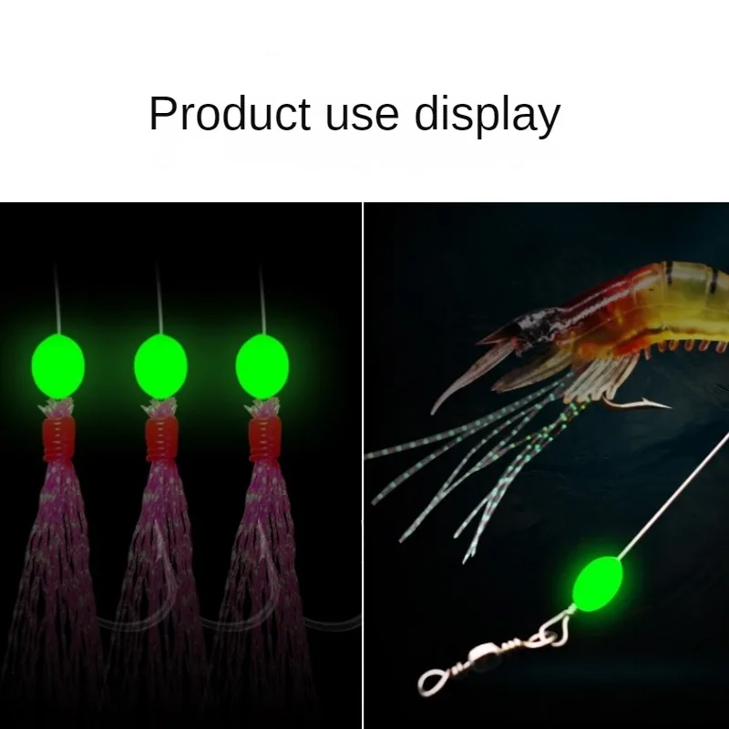 100 pcs/lot ovale nuit lumineu - Fishing Lure Topwater avis et prix