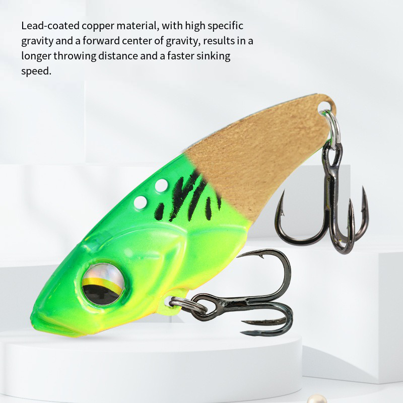 Leurre de pêche VIB en métal,  - Fishing Lure Blade Bait avis et prix