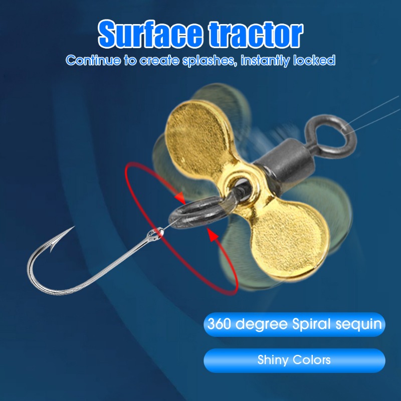 Lames d'hélice de pêche moulée - Fishing Lure Spinner avis et prix