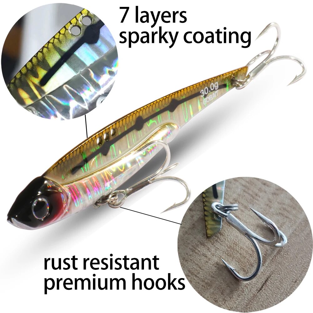 GOBAIT VIB leurre de pêche 20g - Fishing Lure Blade Bait avis et prix