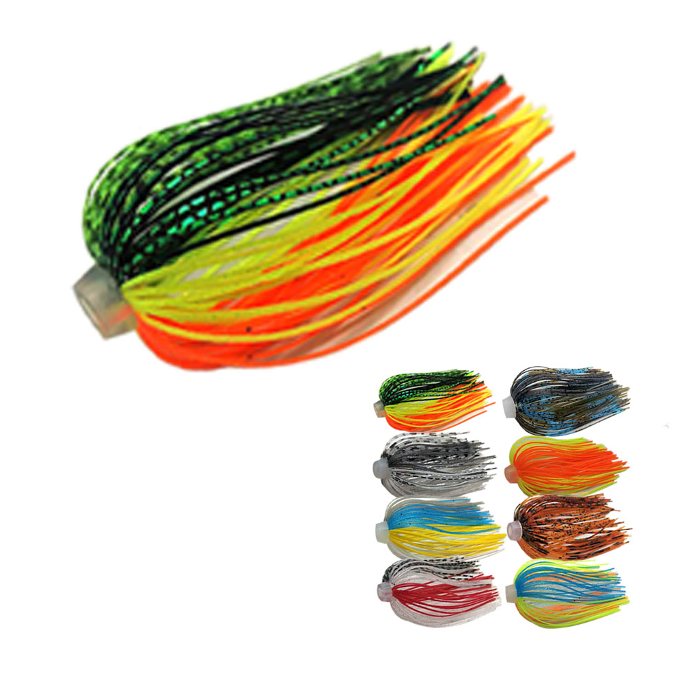 5 pcs/lot 88 brins 64mm jupes  - Fishing Lure Buzzbait avis et prix