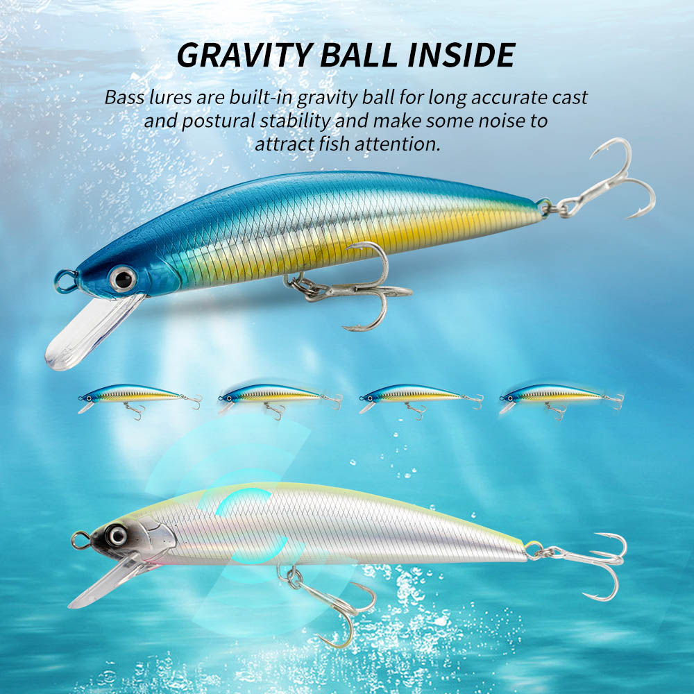 Leurre de pêche coulant méné 1 - Fishing Lure Jerkbait avis et prix
