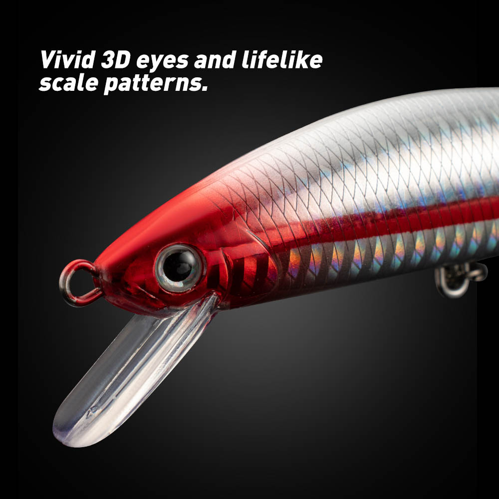 Leurre de pêche coulant méné 1 - Fishing Lure Jerkbait avis et prix