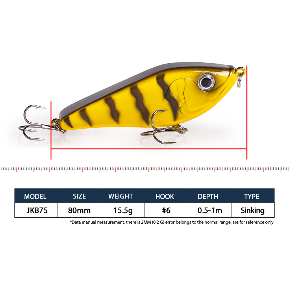 Leurre de pêche Jerkbait Musky - Fishing Lure Jerkbait avis et prix