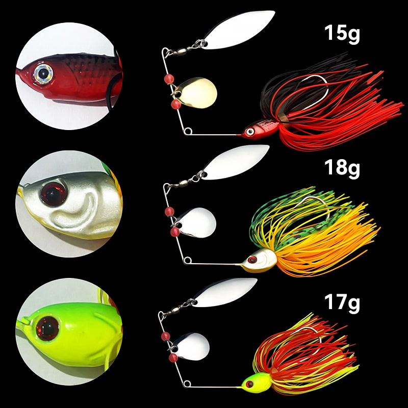 Bazooka 15g 18g Spinnerbait le - Fishing Lure Spoon avis et prix