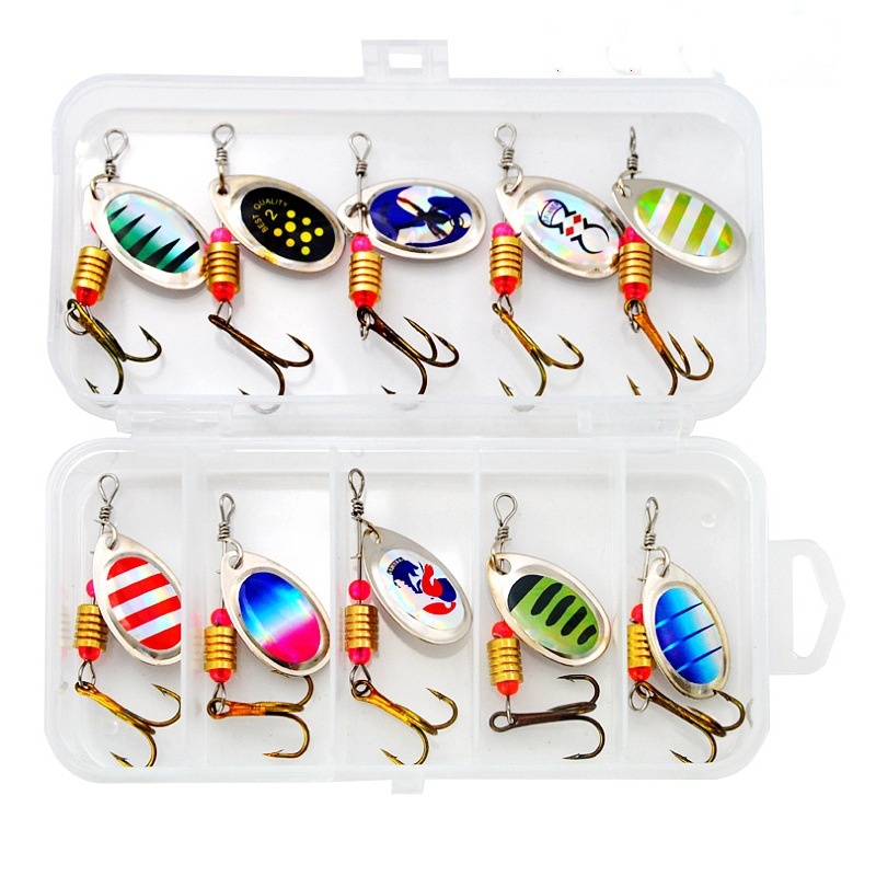 Leurre de pêche spinner avec c - Fishing Lure Spoon avis et prix