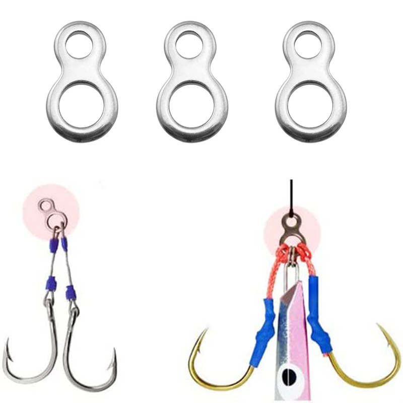 Anneau solide en acier inoxyda - Fishing Lure Jig avis et prix