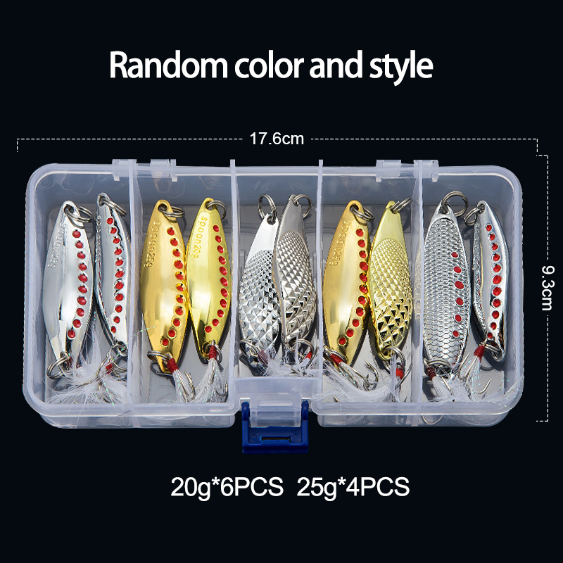 Cuillère en métal Spinner leur - Fishing Lure Spoon avis et prix