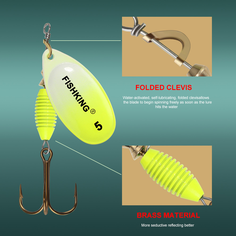 Leurre métallique rigide de ha - Fishing Lure Swimbait avis et prix