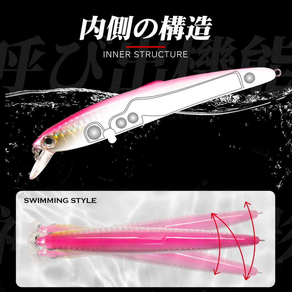 Hunthouse Smith Saruna vairon  - Fishing Lure Jerkbait avis et prix