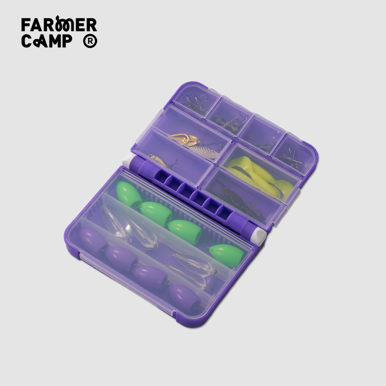 Boîte à leurres de pêche porta - Fishing Lure Spoon avis et prix