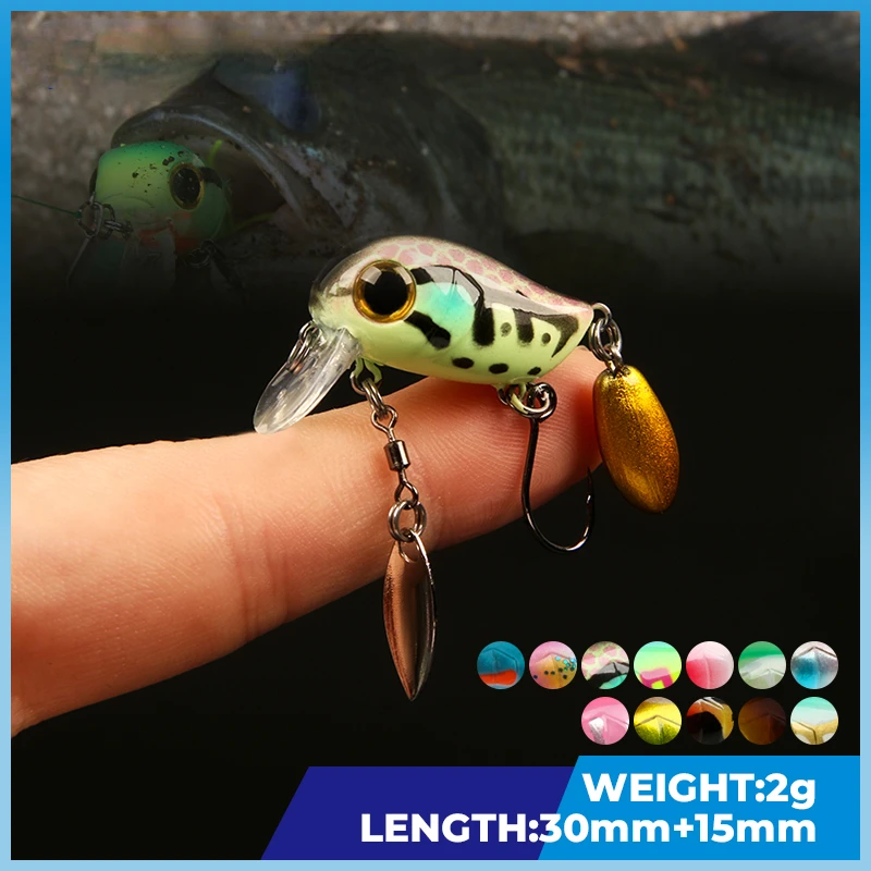 Micro appâts flottants pour la - Fishing Lure Crankbait avis et prix