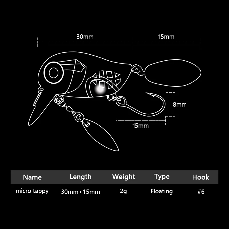 Micro appâts flottants pour la - Fishing Lure Crankbait avis et prix