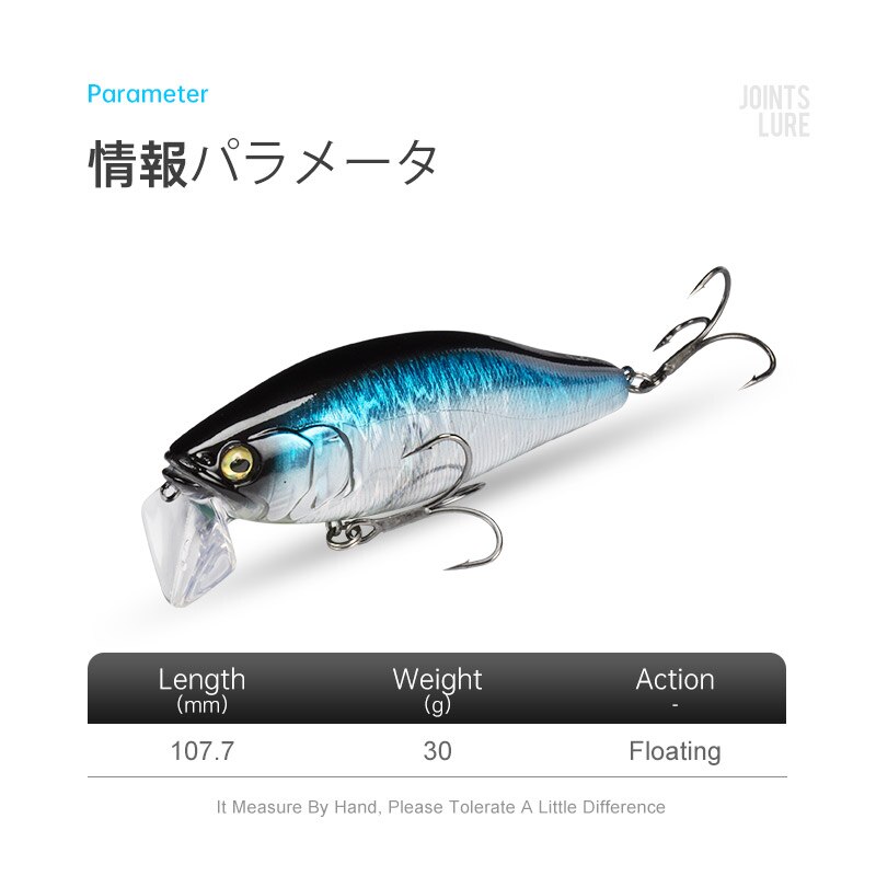 I-JACK Minnow leurres de pêche - Fishing Lure Topwater avis et prix