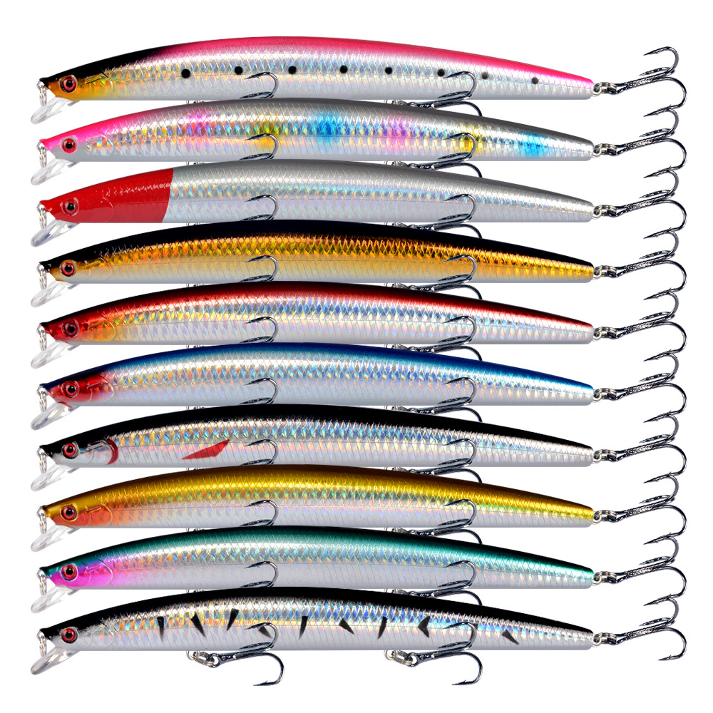 Leurre de pêche Minnow 18cm 24 - Fishing Lure Crankbait avis et prix