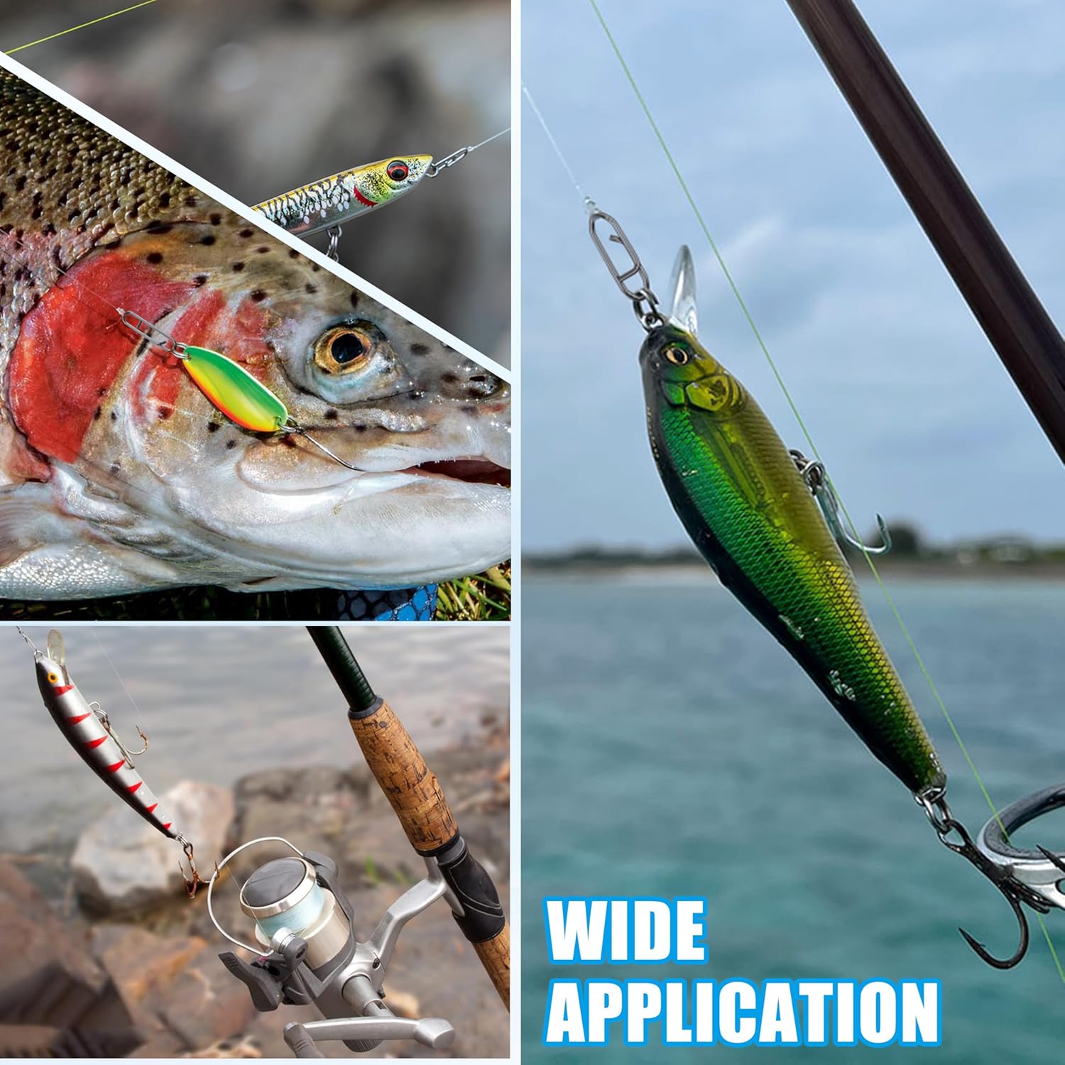 Kit de pression de pêche 9KM,  - Fishing Lure Kit avis et prix