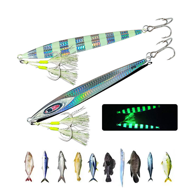 Jig vertical à lame longue pou - Fishing Lure Blade Bait avis et prix