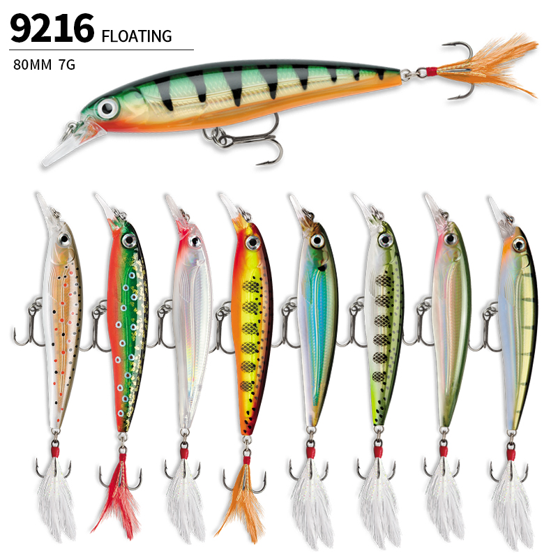 Leurres de pêche méné flottant - Fishing Lure Jerkbait avis et prix
