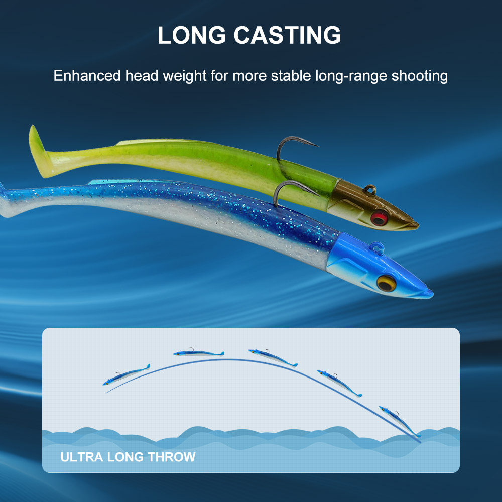 ESFISHING Leurre Souple Crazy  - Fishing Lure Soft Plastic avis et prix