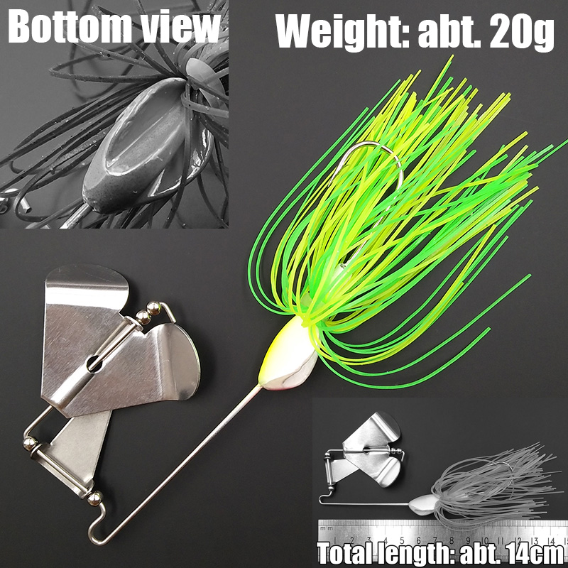 Wusanban Lunker Spinner appâts - Fishing Lure Blade Bait avis et prix