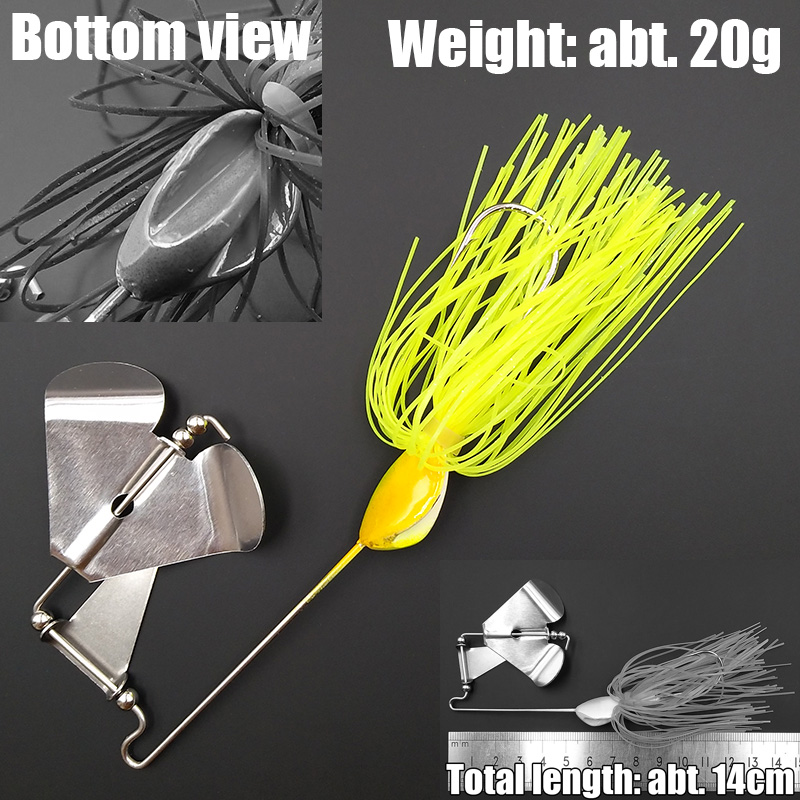 Wusanban Lunker Spinner appâts - Fishing Lure Blade Bait avis et prix