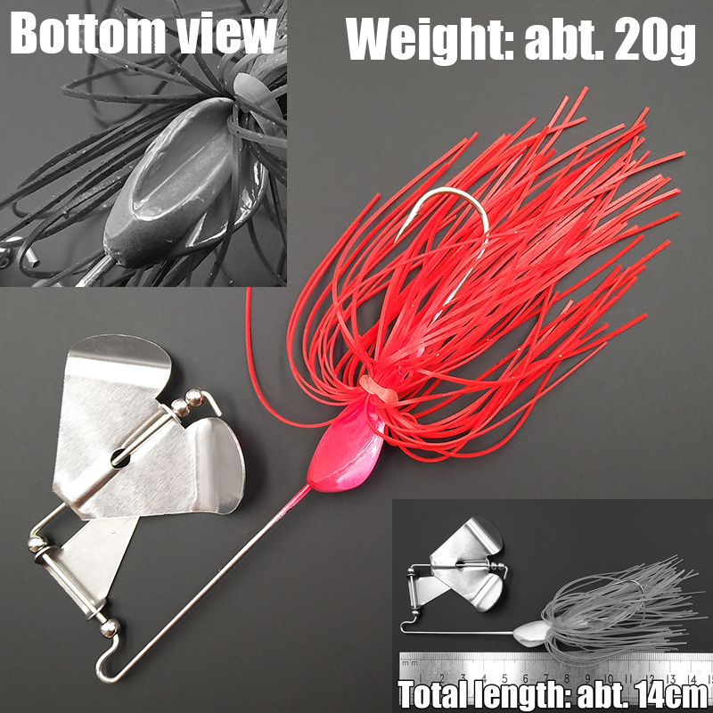 Wusanban Lunker Spinner appâts - Fishing Lure Blade Bait avis et prix