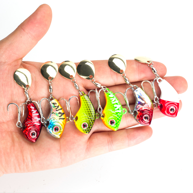 Lot de 6 leurres de pêche rota - Fishing Lure Spinnerbait avis et prix